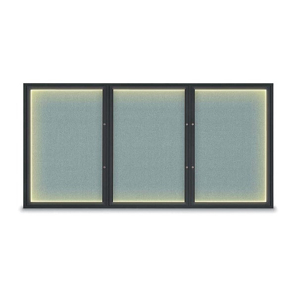 Corkboard, Cloud/Black, 96"x48"