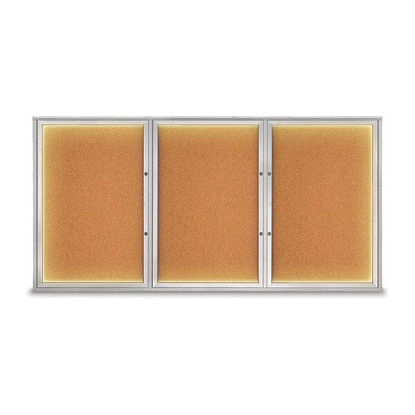 Corkboard, Cork/Satin, 96"x48"