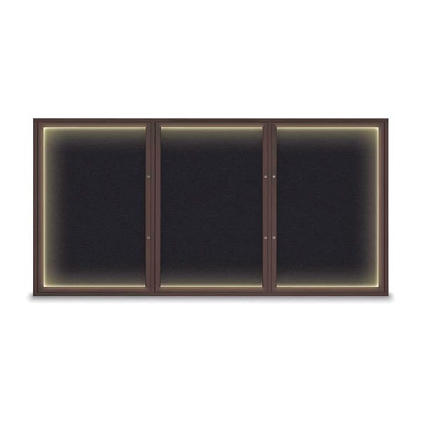 Corkboard, Rubber/Bronze, 96"x48"