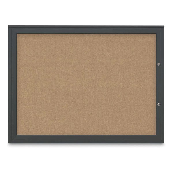 Corkboard, Buff/Black, 48"x36"