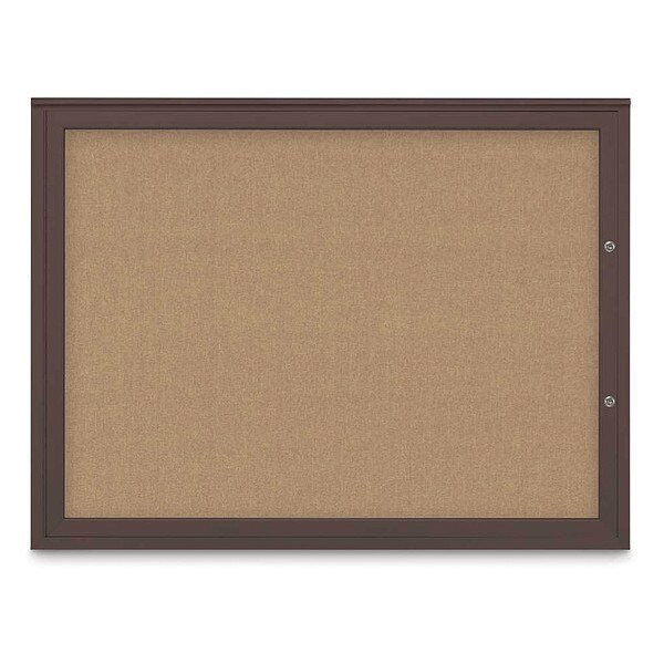 Corkboard, Buff/Bronze, 48"x36"