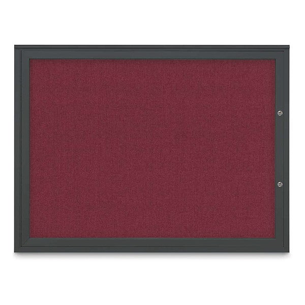 Corkboard, Deep Burgundy/Black, 48"x36"