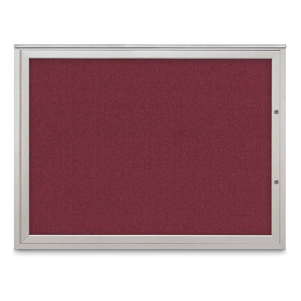 Corkboard, Deep Burgundy/Satin, 48"x36"