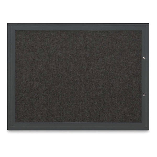 Corkboard, Black/Black, 48"x36"