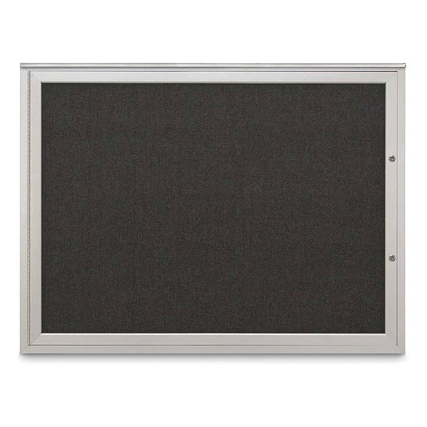 Corkboard, Black/Satin, 48"x36"