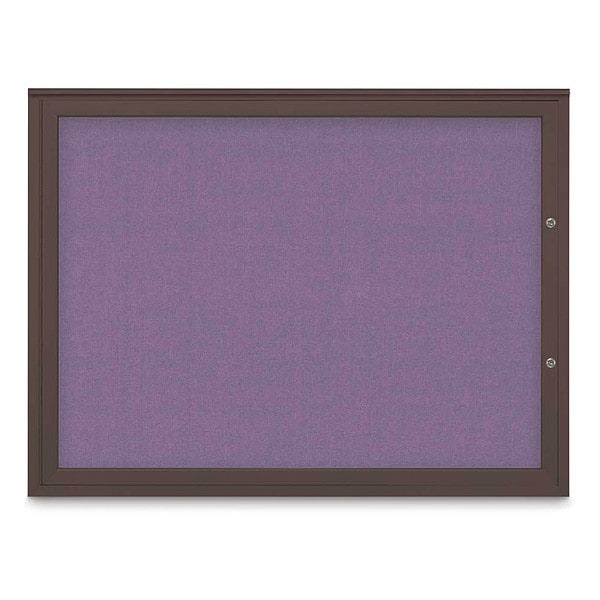 Corkboard, Amethyst/Bronze, 48"x36"