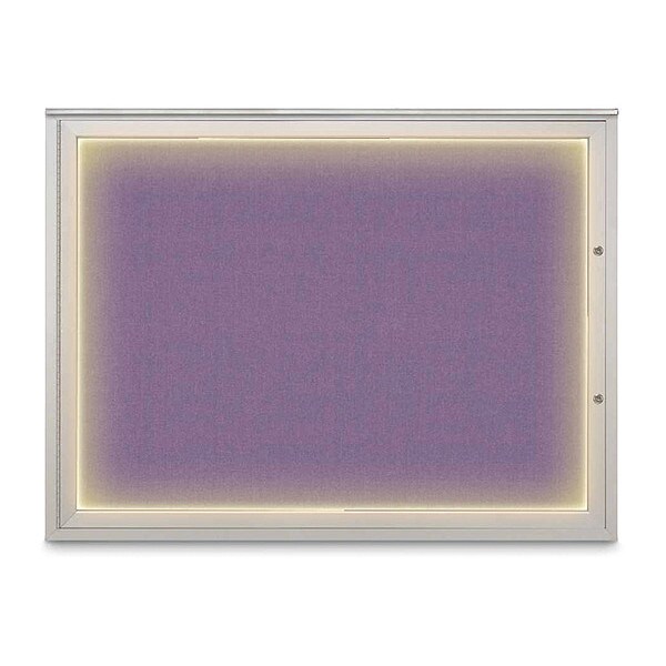 Corkboard, Amethyst/Satin, 48"x36"