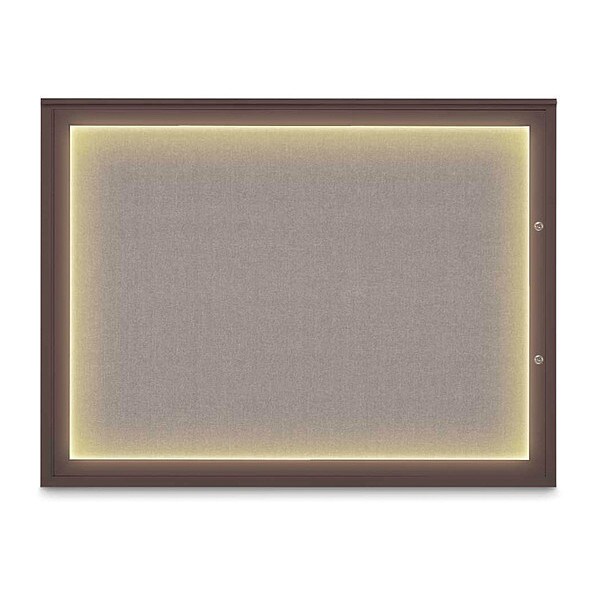 Corkboard, Pearl/Bronze, 48"x36"