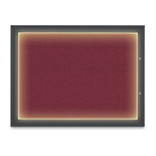 Corkboard, Deep Burgundy/Black, 48"x36"