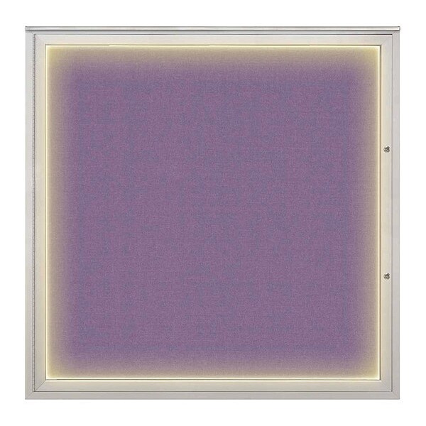 Corkboard, Amethyst/Satin, 48"x48"