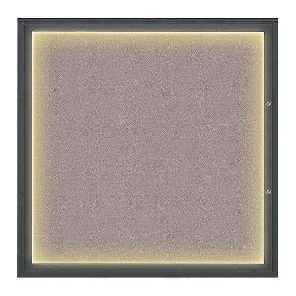 Corkboard, Pearl/Black, 48"x48"