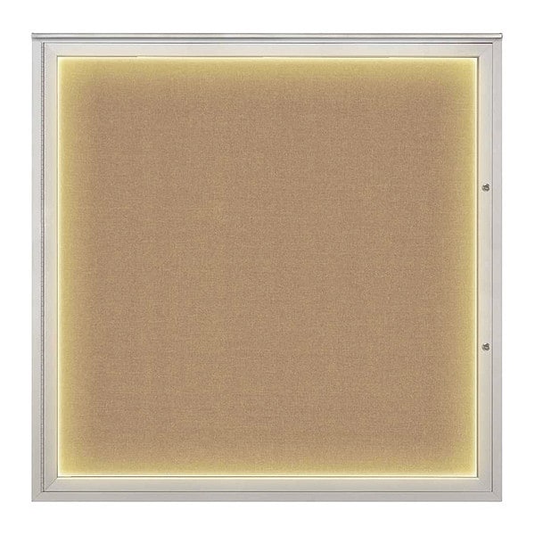 Corkboard, Buff/Satin, 48"x48"