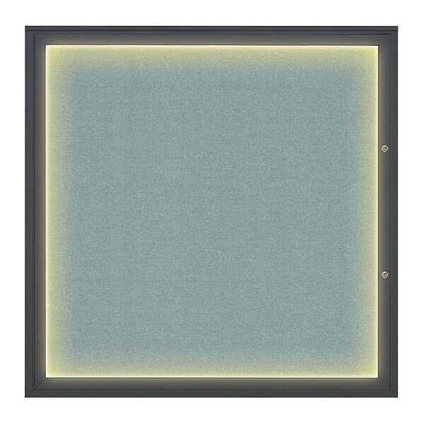 Corkboard, Cloud/Black, 48"x48"