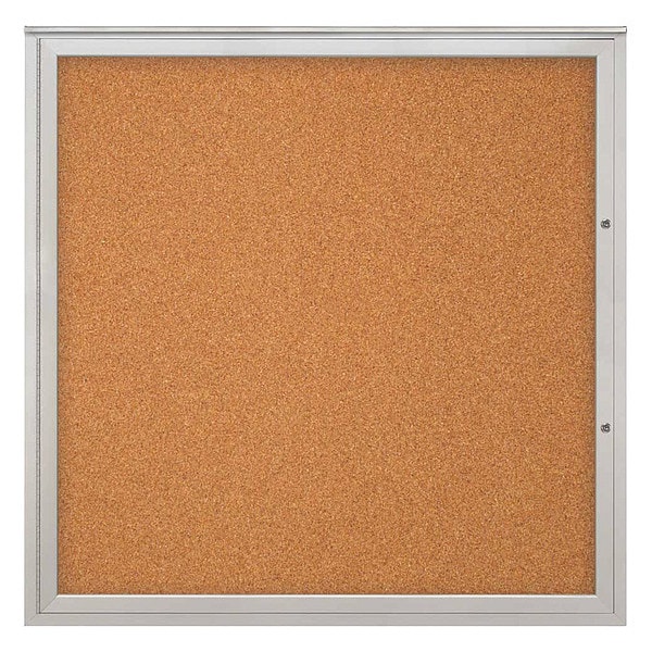 Corkboard, Cork/Satin, 48"x48"