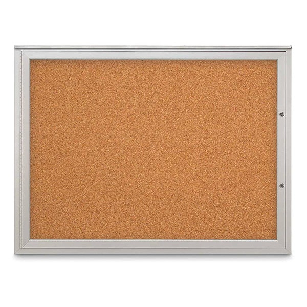 Corkboard, Cork/Satin, 48"x36"