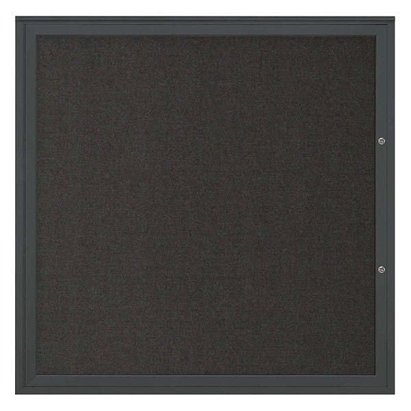 Corkboard, Black/Black, 48"x48"