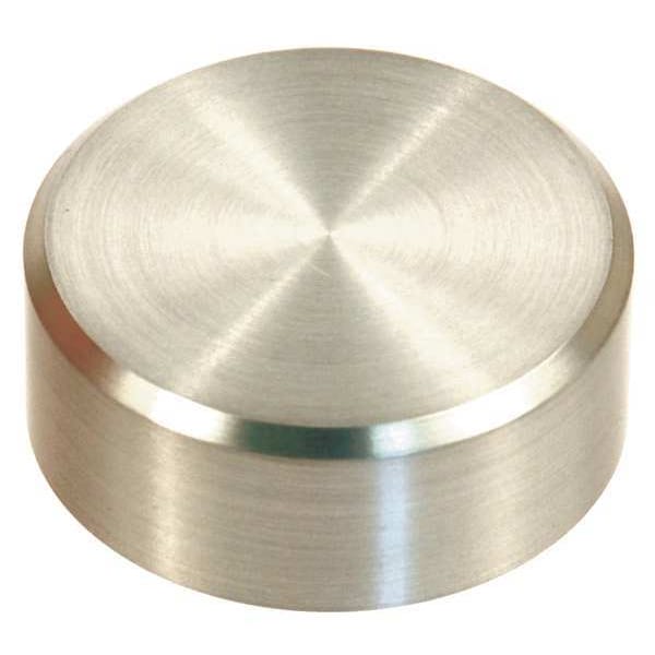 Standoff Cap, #10-24 Thrd Sz, 18-8 Stainless Steel Brushed, 2 PK