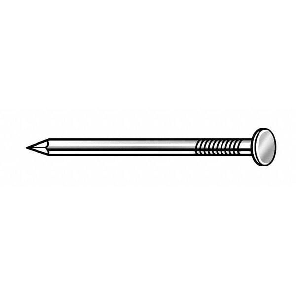 Common Nail, 3 in L, 10D, Steel, Galvanized Finish, 9 ga, 340 PK