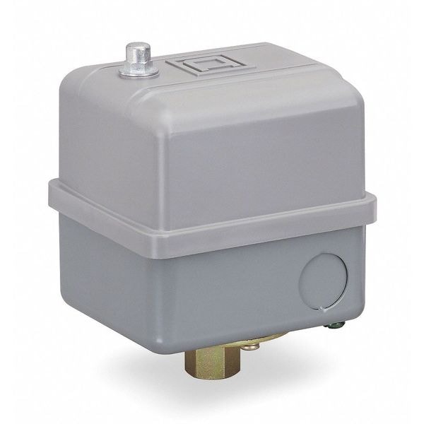Pressure Switch, (1) Port, 3/8 in FNPS, DPST, 32 to 250 psi, Standard Action