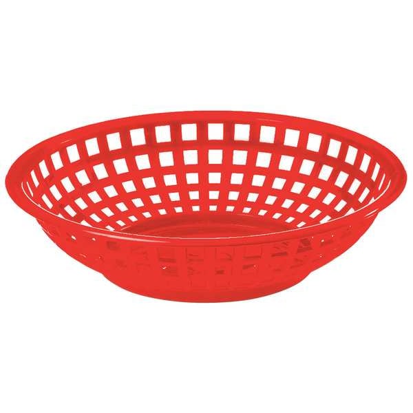 Basket, Round, Red, PK36