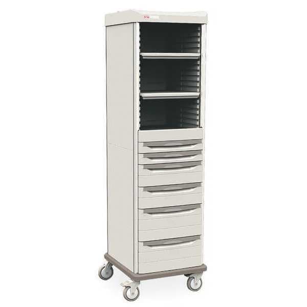 Medical Mobile Cart, Light Taupe
