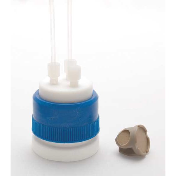 Cap, Blue and White, Plastic