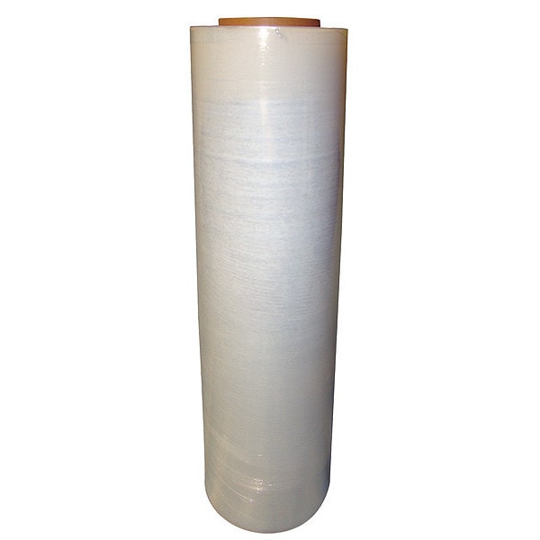 Stretch Wrap, 18" W x 1500 ft. L, 90 ga, Cast Style, Clear, Standard Duty