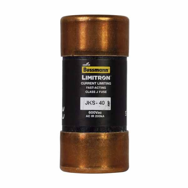 UL Class Fuse, J Class, Fast-Acting, 40A, 600V AC, Non-Indicating