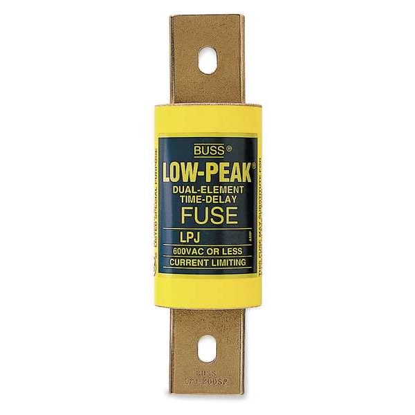 UL Class Fuse, J Class, Time-Delay, 300A, 600V AC, Non-Indicating