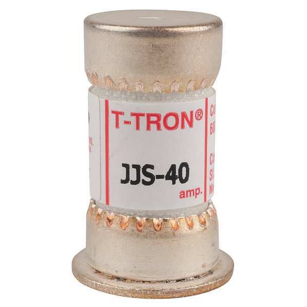 UL Class Fuse, T Class, Fast-Acting, 40A, 600V AC, Non-Indicating