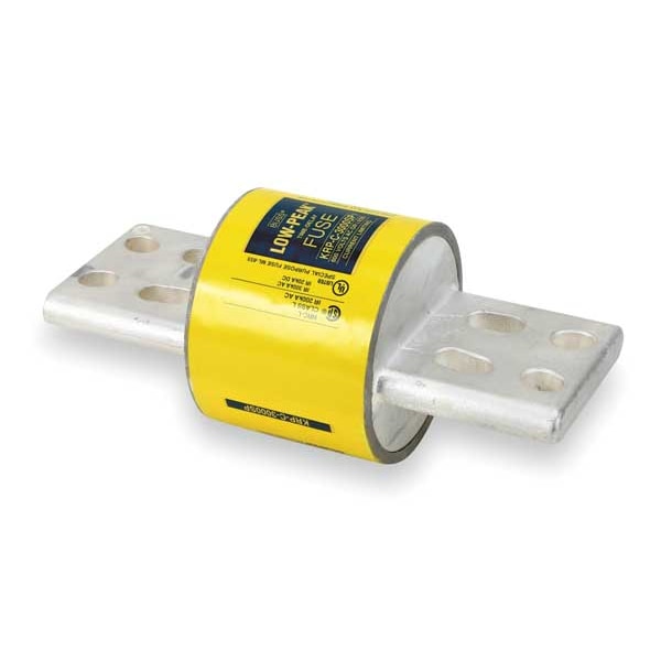 UL Class Fuse, L Class, KRP-C Series, Time-Delay, 3000A, 600V AC, Non-Indicating