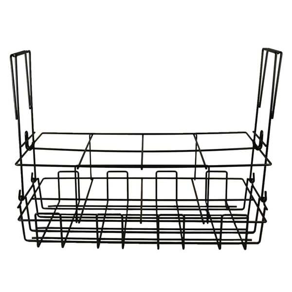 Bottle Carrier, Black, Nylon Coating