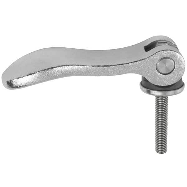 Cam Lever Adjustable, Stainless Steel Electropolished, Size: 1, M05X40, A=70, 4, B=21, 5