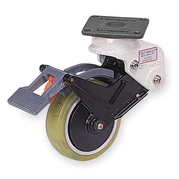 Swivel Plate Shock-Absorbing Cstr, 165 lb
