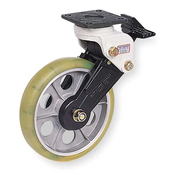 Swivel Plate Shock-Absorbing Cstr, 550 lb