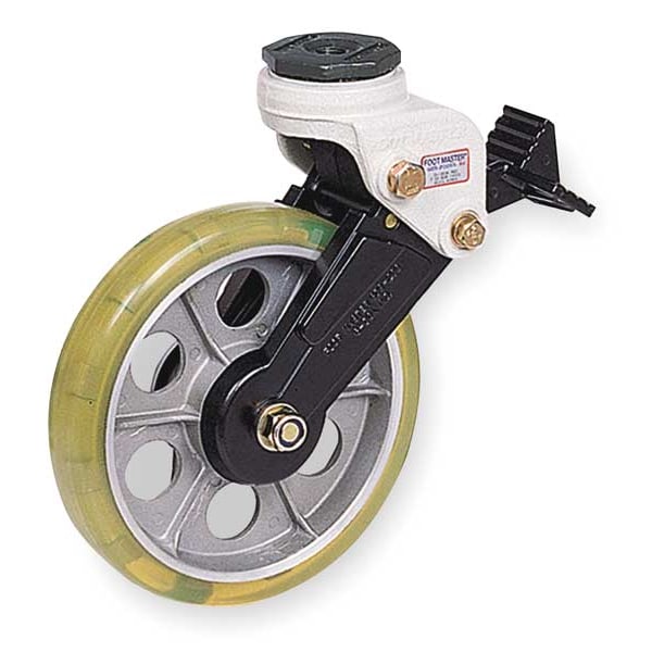 Swivel Stem Shock-Absorbing Castr, 550 lb