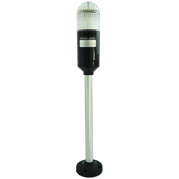 Tower Light Assembly, 24V AC/DC, Amber, Green, Red, 56 mm Dia., 16 7/8 in Height, LED
