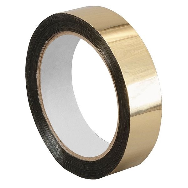 Metalized Film Tape, 72 yd L, 1/2" W