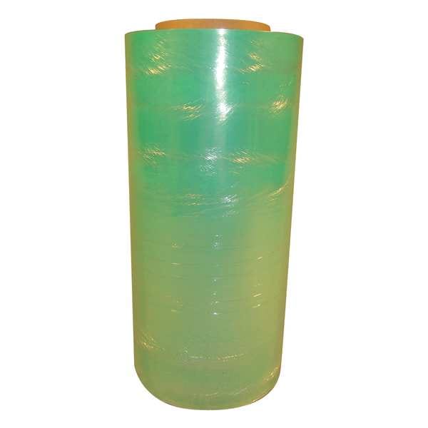 Stretch Wrap, 12" W x 1000 ft. L, 120 ga, Cast Style, Light Green, Heavy Duty