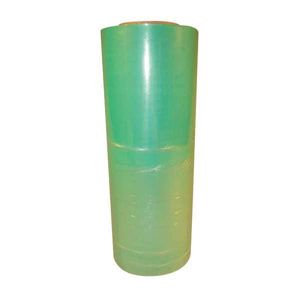 Stretch Wrap, 15" W x 1000 ft. L, 120 ga, Cast Style, Light Green, Heavy Duty