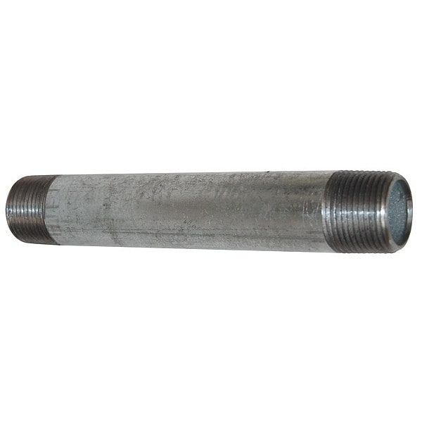 1-1/4" x 5 ft. Black Steel Pipe Nipple