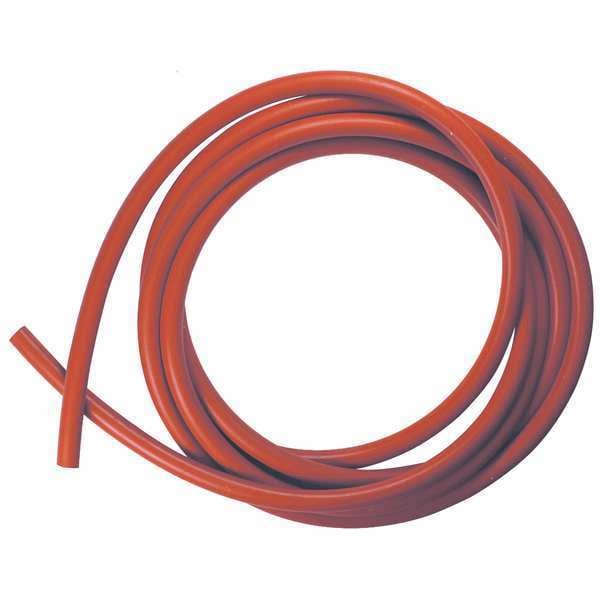 Rubber Cord, Silicone, 3/16 In Dia, 25 Ft
