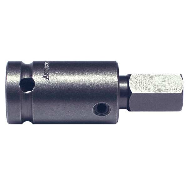 1/2 in Drive Hex Socket Bit Metric 14mm Tip, 2 1/2 in L