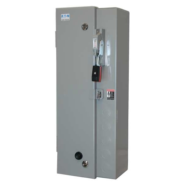 NEMA Magnetic Motor Starter, Non-Reversing, 1NC/1NO, 208V AC, 3 P