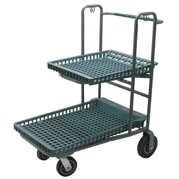 Garden Cart, 600 lb., 40 In. L, 47 In. H