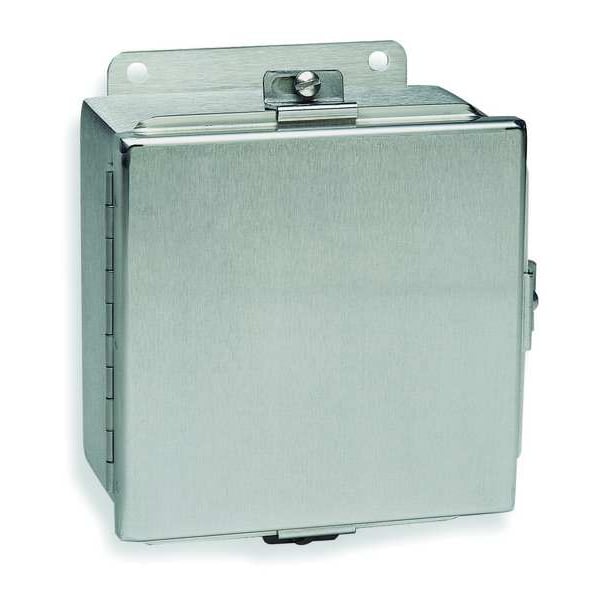 Screws and Clamps Electrical Enclosures, 14 in H, 6 in D, 12 in W, 12, 13, 4, 4X