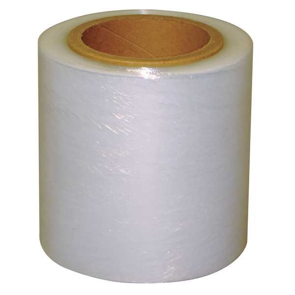 Stretch Wrap, 5" W x 1000 ft. L, 80 ga, Cast Style, Clear, Standard Duty