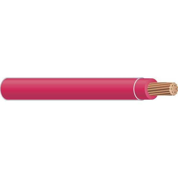 THHN Building Wire, Copper, 8 AWG, 1C, Red, Stranded, 100 ft