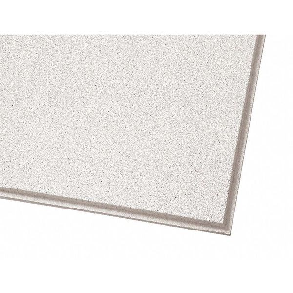 Dune Ceiling Tile, 24 in W x 48 in L, Angled Tegular, 15/16 in Grid Size, 8 PK