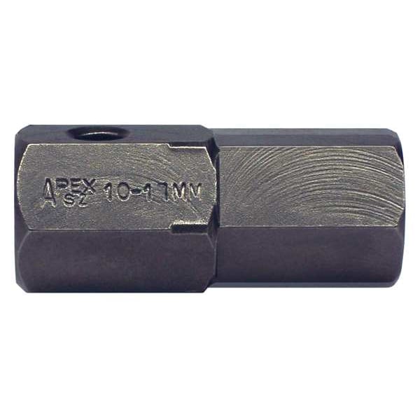 Torsion Bit, Metric, 5/8", Hex, 17mm, 1-9/16"